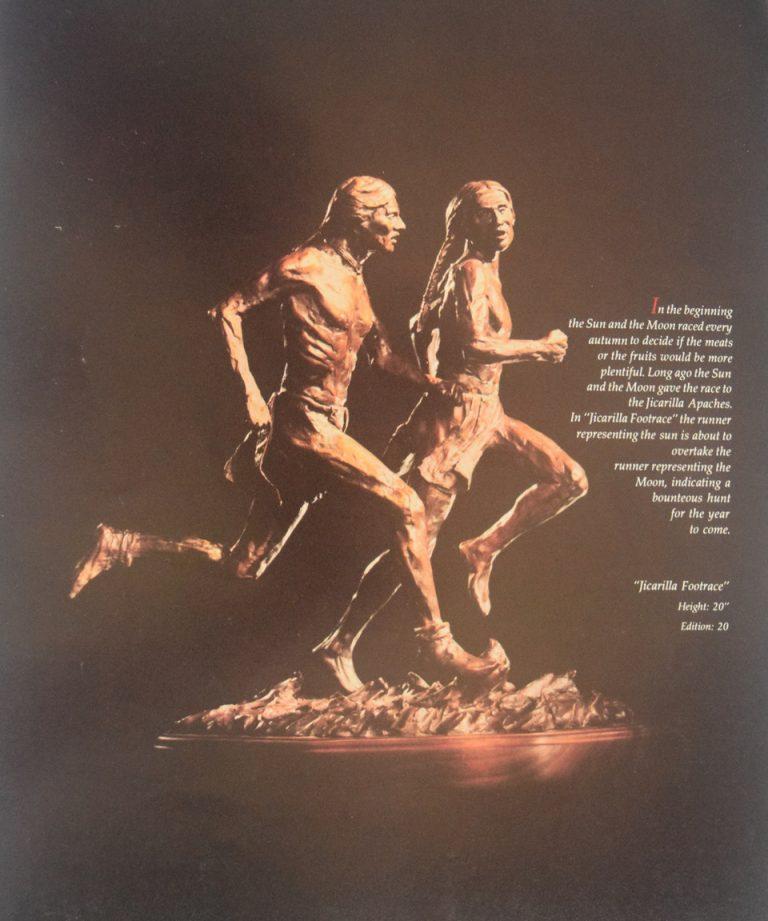 “Jicarilla Footrace” Height 20” Bronze 1980